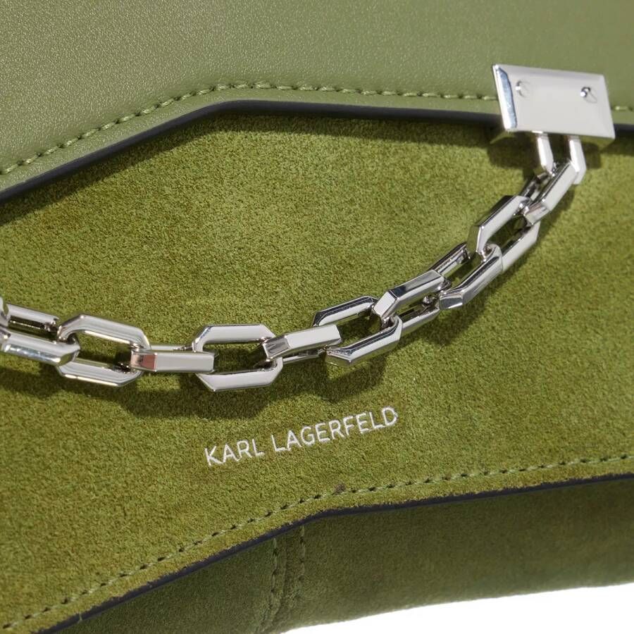 Karl Lagerfeld Crossbody bags K Seven 2.0 Sp Cb Suede in groen