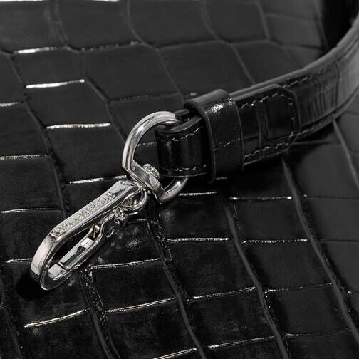 Karl Lagerfeld Crossbody bags K Signature Croc Shoulderbag in zwart