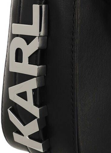 Karl Lagerfeld Crossbody bags Letters Shoulderbag in zwart