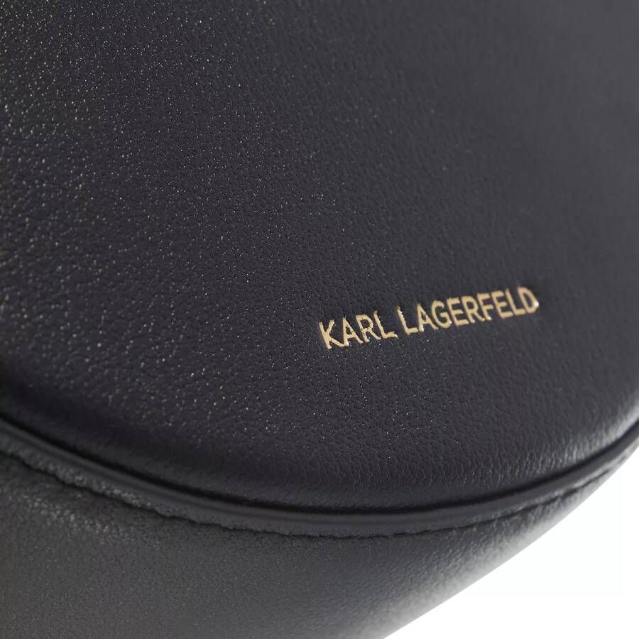 Karl Lagerfeld Crossbody bags Signature Sm Saddle Bag in zwart