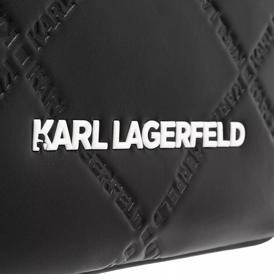 Karl Lagerfeld Crossbody bags Skuare Embossed Pouch in zwart