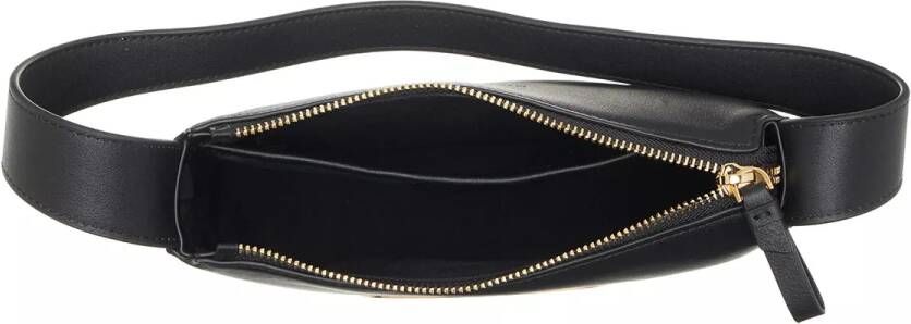 Karl Lagerfeld Hobo bags Disk Sm Zip Shoulderbag in zwart