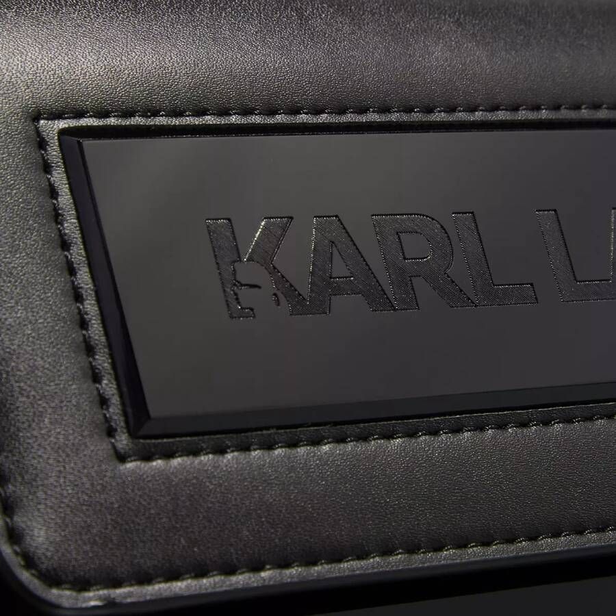 Karl Lagerfeld Hobo bags Essential K Shb Leather in zwart