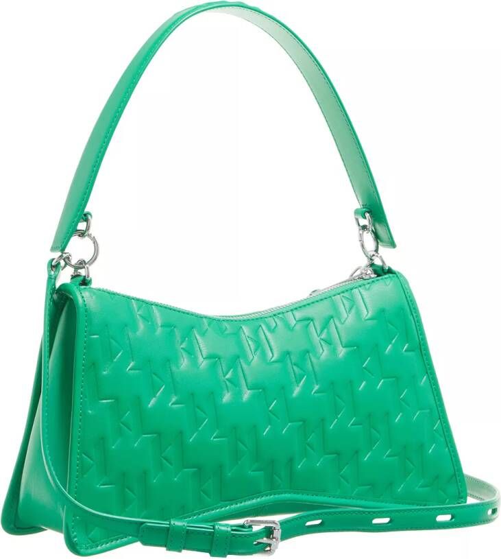 Karl Lagerfeld Hobo bags K Seven Element Shb Embossed in groen