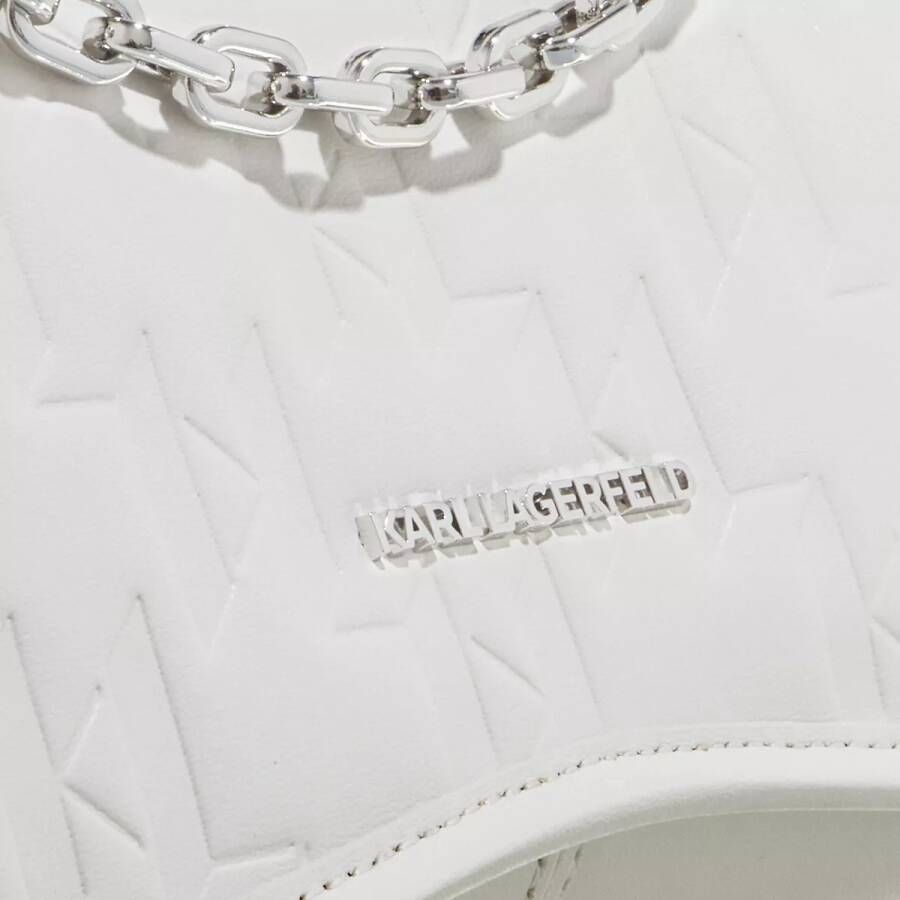 Karl Lagerfeld Hobo bags K Seven Element Shb Embossed in wit