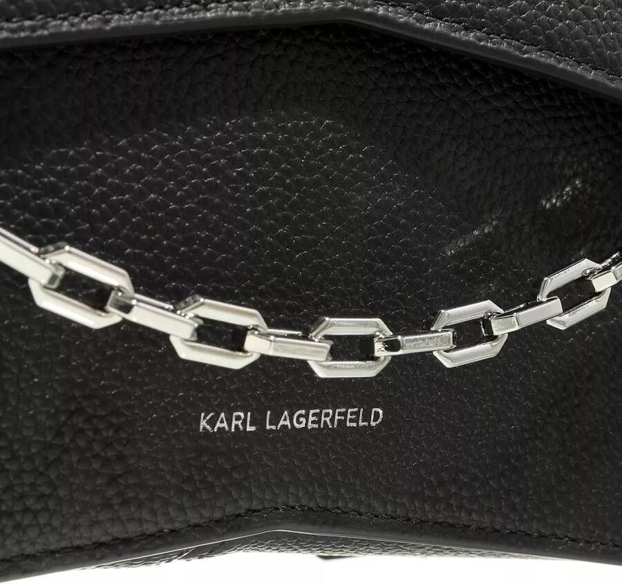 Karl Lagerfeld Hobo bags Seven 2.0 Lg Shb Leather in zwart