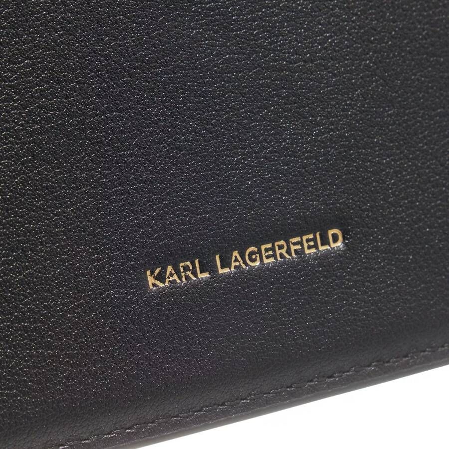 Karl Lagerfeld Hobo bags Signature Md Shoulderbag in zwart