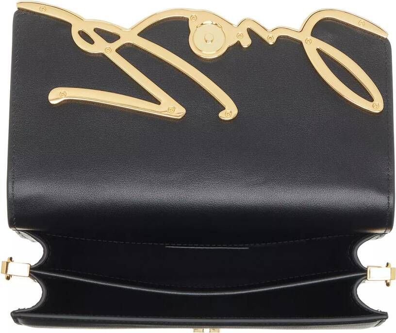 Karl Lagerfeld Hobo bags Signature Md Shoulderbag in zwart