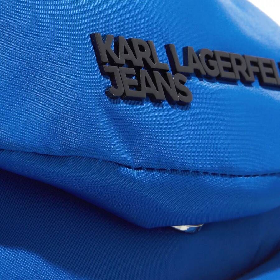 Karl Lagerfeld Jeans Crossbody bags Padded Nylon Pouchette in blauw