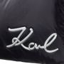 Karl Lagerfeld Pochettes K Signature Soft Double Poc in zwart - Thumbnail 2