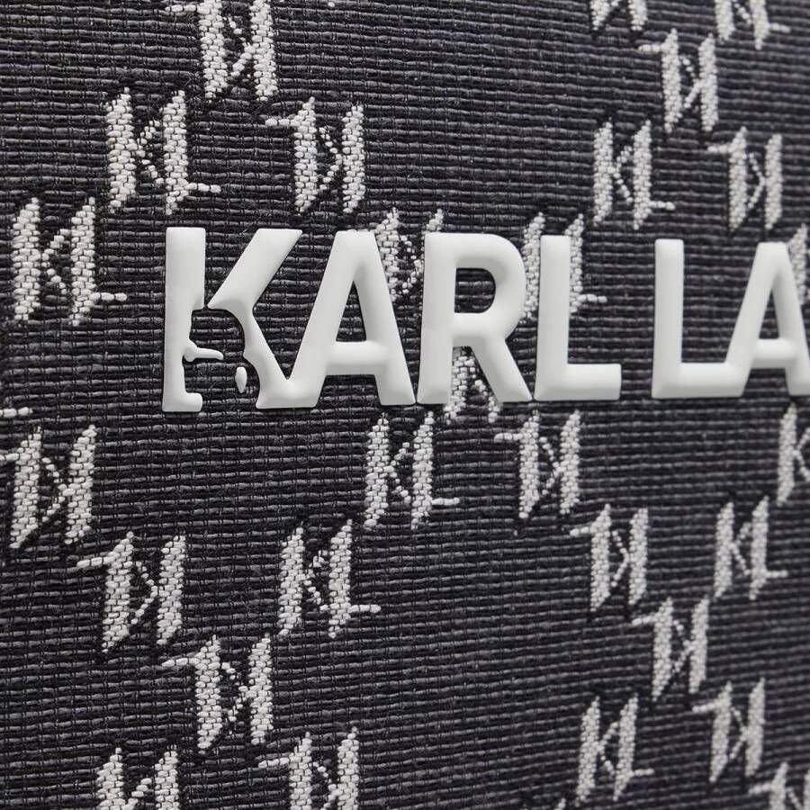 Karl Lagerfeld Reistassen K Monogram Jkrd 2.0 Weekender in grijs