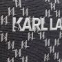 Karl Lagerfeld Reistassen K Monogram Jkrd 2.0 Weekender in grijs - Thumbnail 3
