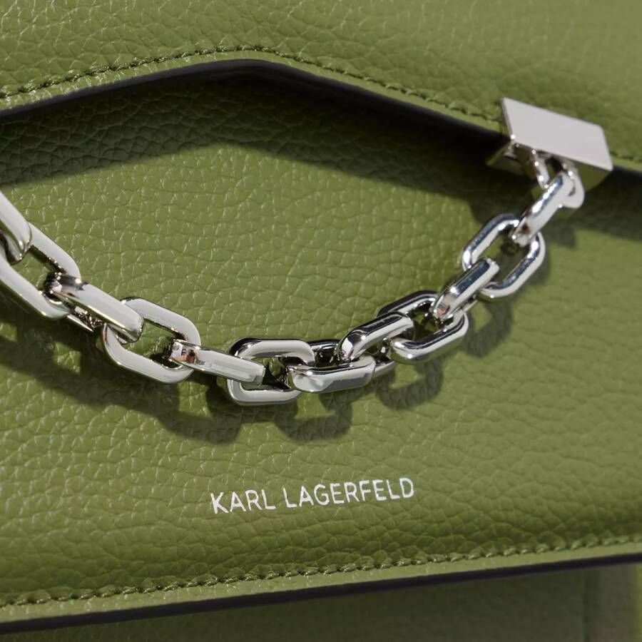 Karl Lagerfeld Satchels K Seven Grainy Sb in groen