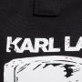 Karl Lagerfeld Shoppers Element Canvas Tote in zwart - Thumbnail 5