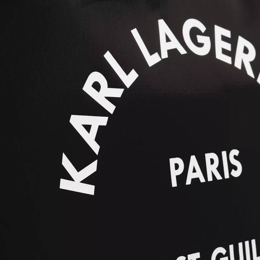Karl Lagerfeld Shoppers Rsg Shiny Twill Shopper in zwart