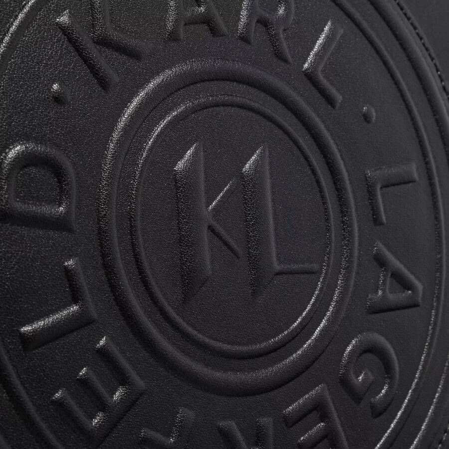 Karl Lagerfeld Totes K Circle Sm Tote Patch in zwart