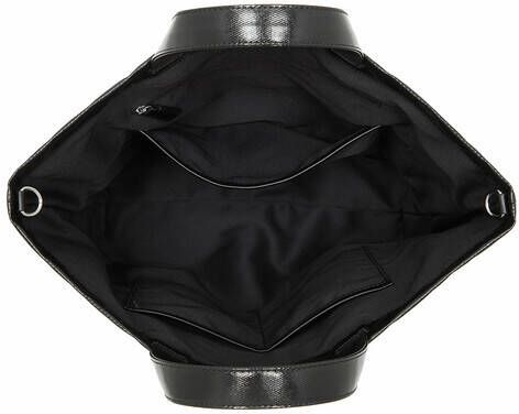 Karl Lagerfeld Totes K Futuristic Logo Coated Tote in zwart