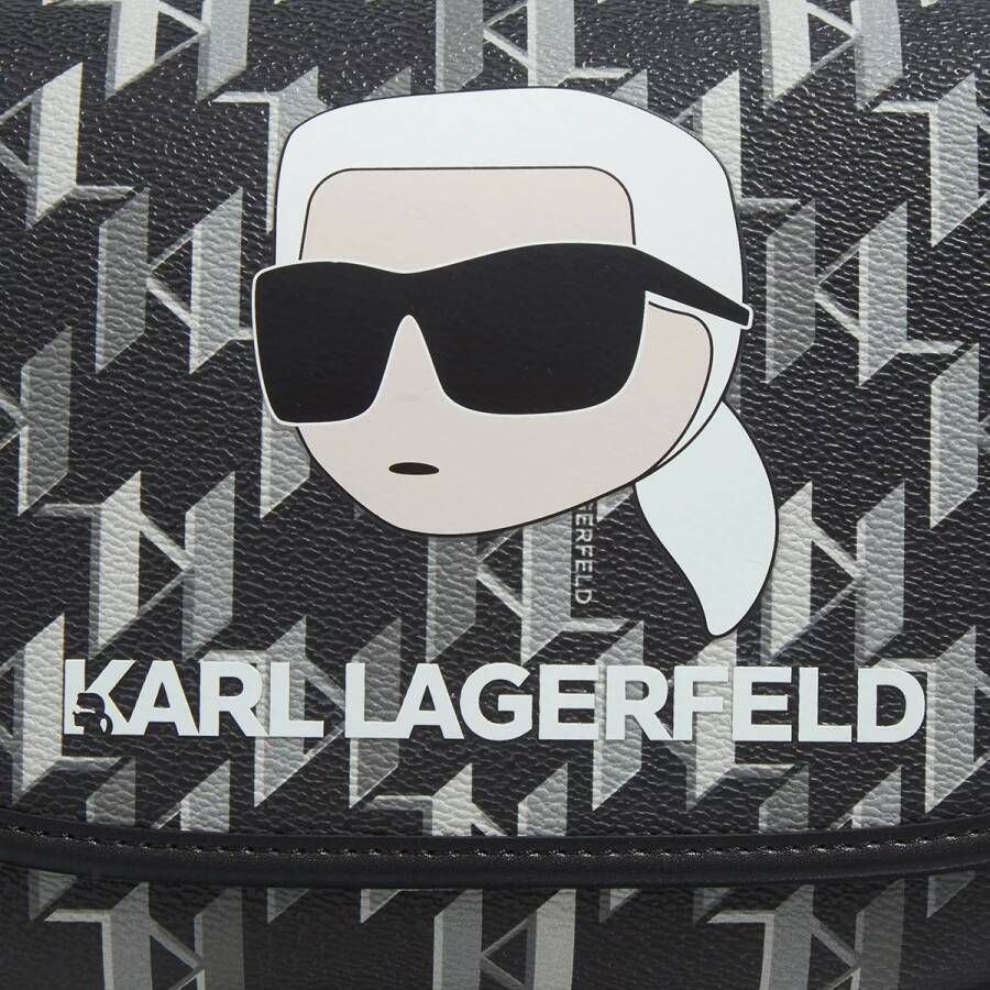 Karl Lagerfeld Totes K Ikonik 2.0 Mono Cc Flap Cb in zwart