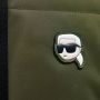 Karl Lagerfeld Totes K Ikonik 2.0 Nylon Zip Tote in groen - Thumbnail 2