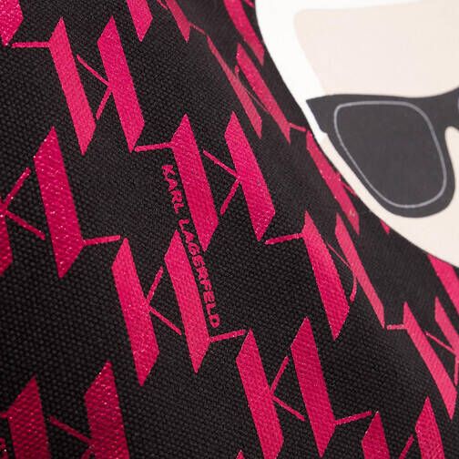Karl Lagerfeld Totes K Ikonik Metallic Canv Shopper in roze
