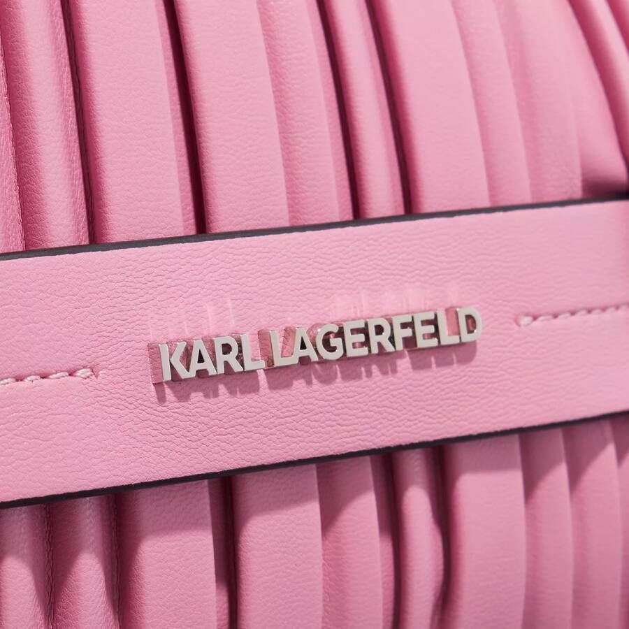 Karl Lagerfeld Totes K Kushion Chain Sm Fold Tote in poeder roze