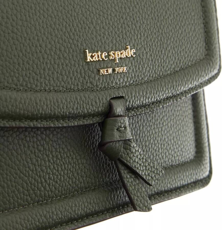 kate spade new york Crossbody bags Knott Pebbled Leather in groen