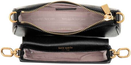 kate spade new york Crossbody bags Double Up Saffiano Leather Double Up Crossbody in zwart