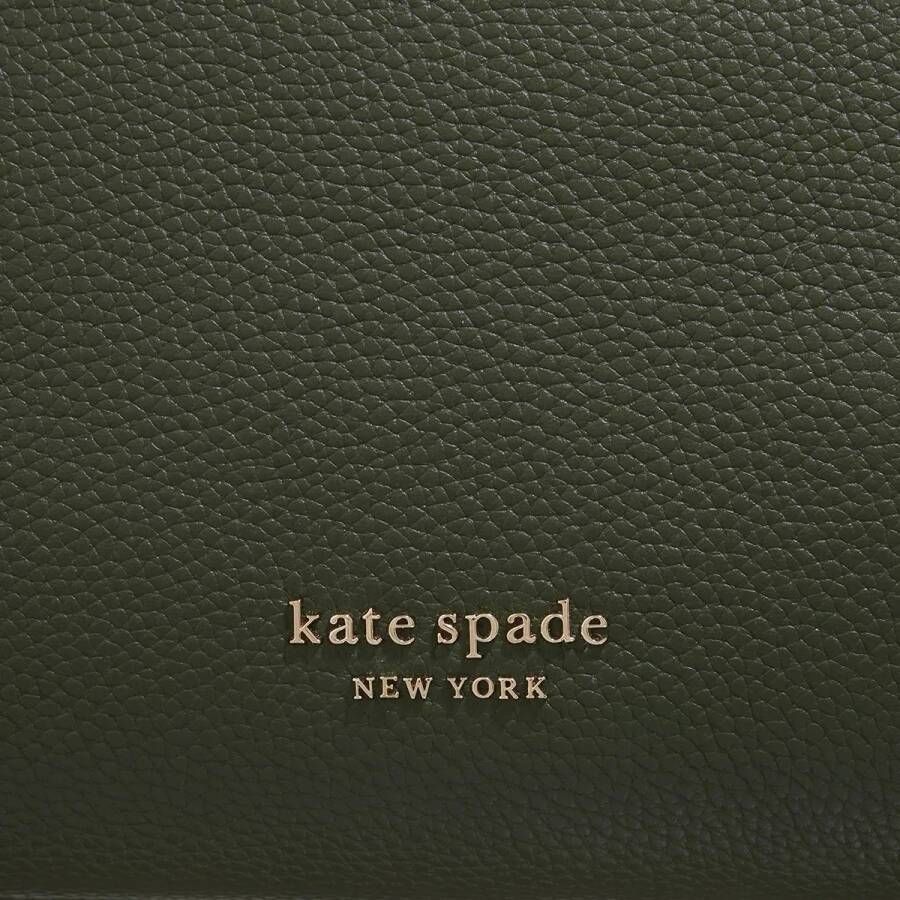 kate spade new york Satchels Knott Pebbled Leather in groen