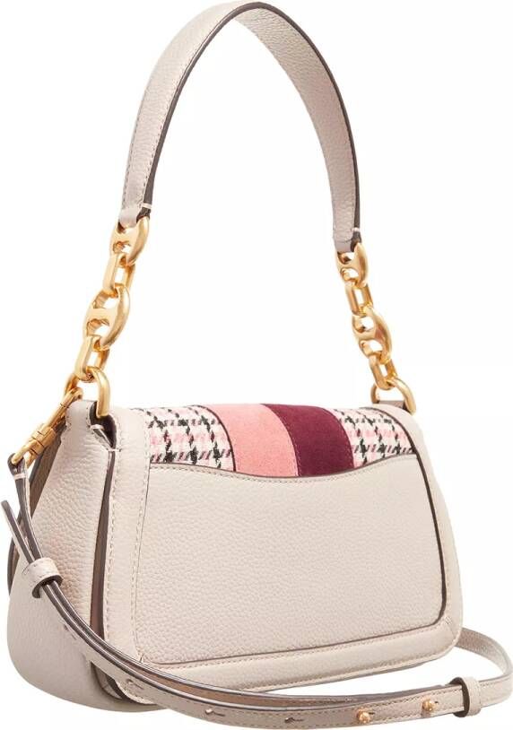 kate spade new york Totes Gramercy Racing Stripe Plaid Twill Fabric in grijs