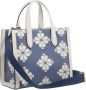 Kate spade new york Totes Spade Flower Jacquard Spade Flower Two Tone Canvas in blauw - Thumbnail 2