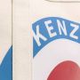 Kenzo Tote Tas met Grafische Print Beige - Thumbnail 3