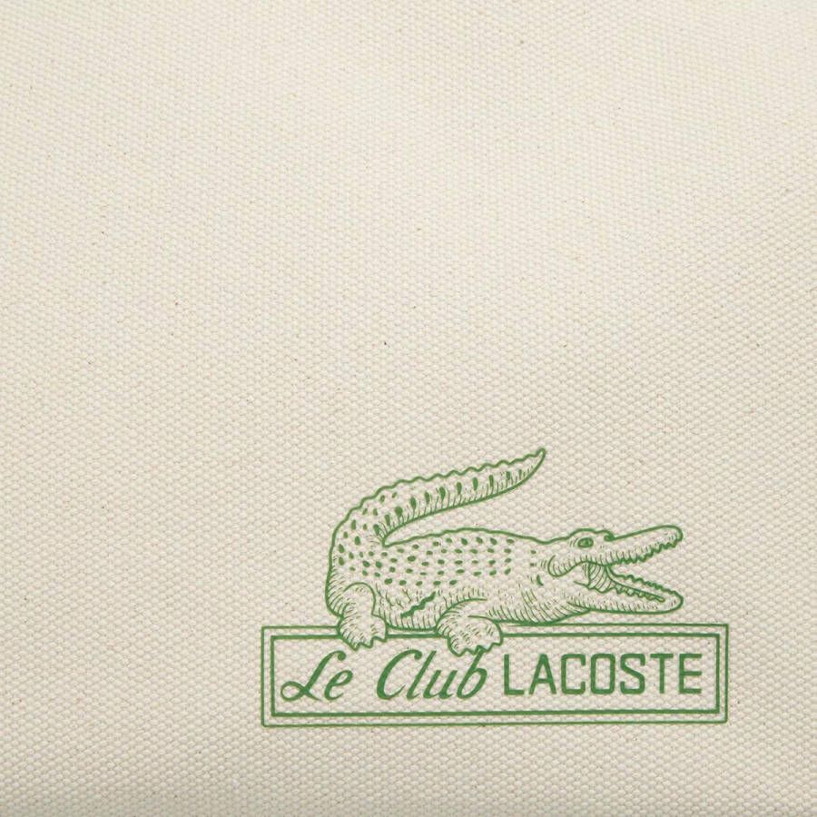 Lacoste Shoppers Heritage Canvas in crème