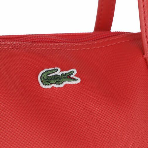 Lacoste Shoppers L Shopping Bag in rood