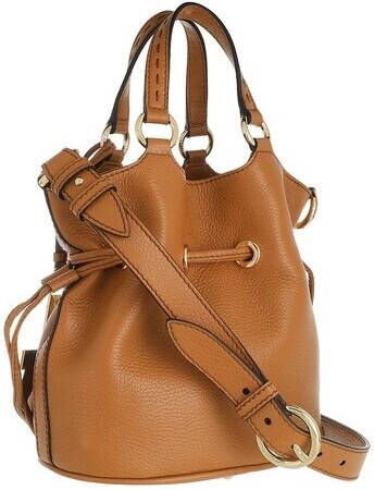 Lancel Bucket bags Flirt Grained Leather Bucket Bag Small in light brown