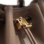 Lauren Ralph Lauren Bucket bag met labelaaplicatie model 'ANDIE' - Thumbnail 4