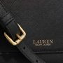 Ralph Lauren Leren handtas met gouden metalen logo Black Dames - Thumbnail 9