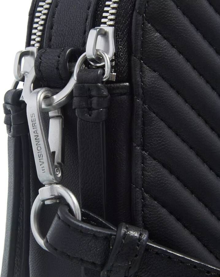 LESVISIONNAIRES Crossbody bags Lola Quilting in zwart