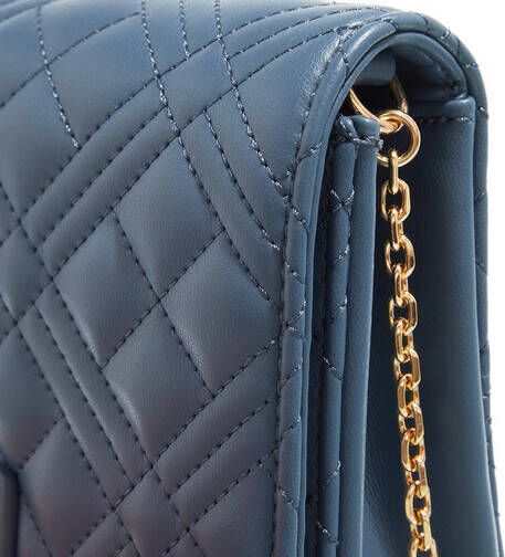 Love Moschino Clutches Borsa Quilted Pu in blauw
