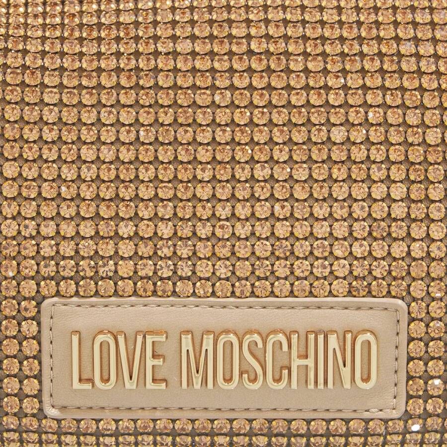 Love Moschino Crossbody bags Bling in goud