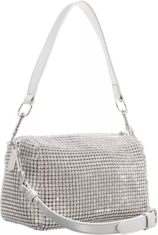 Love Moschino Crossbody bags Bling in zilver