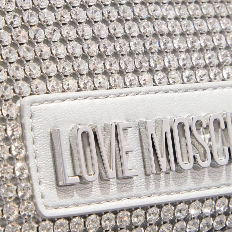 Love Moschino Crossbody bags Bling in zilver