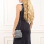 Emporio Armani Roze Geperforeerde Logo Charme Schoudertas Pink Dames - Thumbnail 3