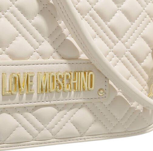 Love Moschino Crossbody bags Borsa Quilted Pu in crème