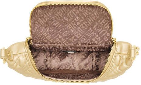Love Moschino Crossbody bags Borsa Quilted Pu in goud