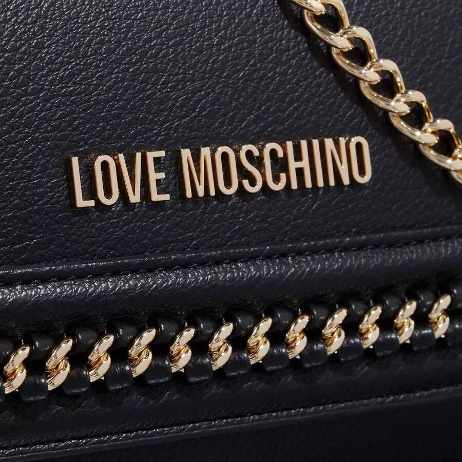 Love Moschino Crossbody bags Vitello Umhängetasche in taupe - Foto 3