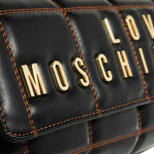 Love Moschino Crossbody bags Embroidery Quilt in zwart