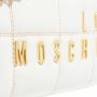 Moschino Love Gewatteerde Witte Schoudertas met 3 Compartimenten White Dames - Thumbnail 4