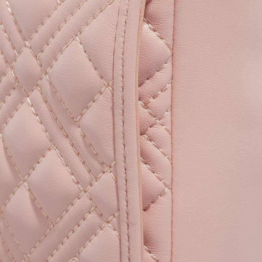 Love Moschino Crossbody bags Quilted Bag in poeder roze