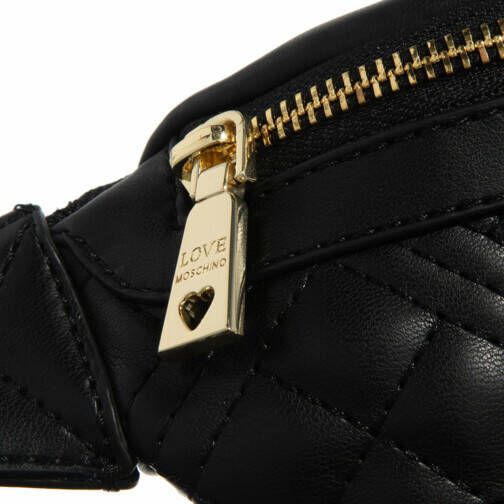Love Moschino Heuptasjes Quilted Bag in zwart