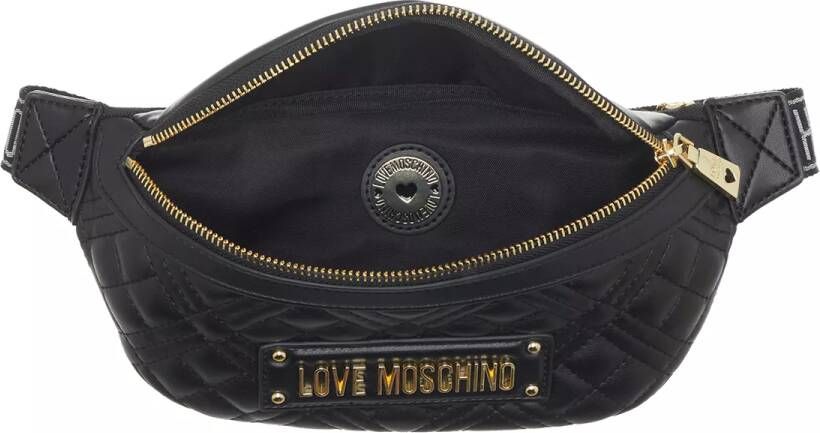 Love Moschino Heuptasjes Quilted Bag in zwart